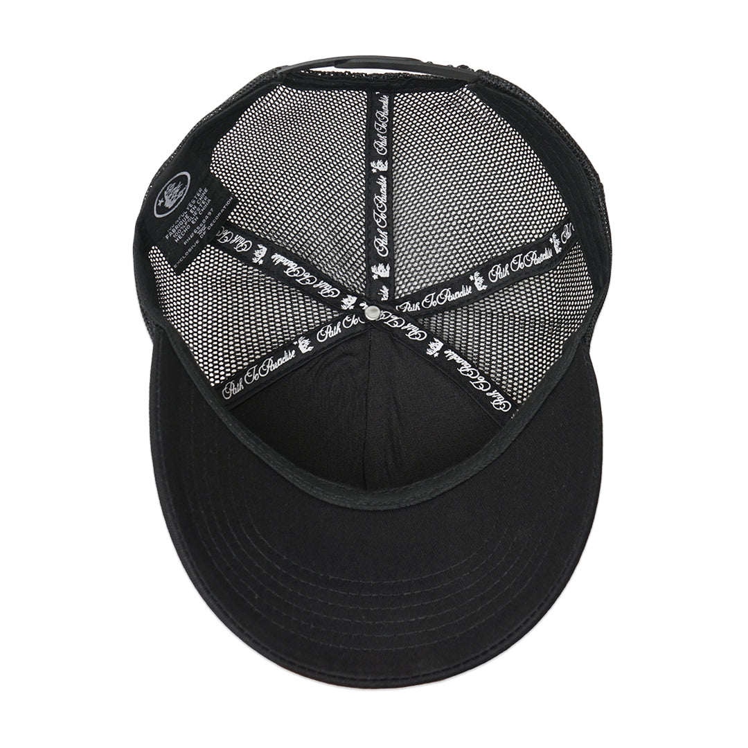 Hellstar Dots OG Logo Mesh Trucker Baseball Cap