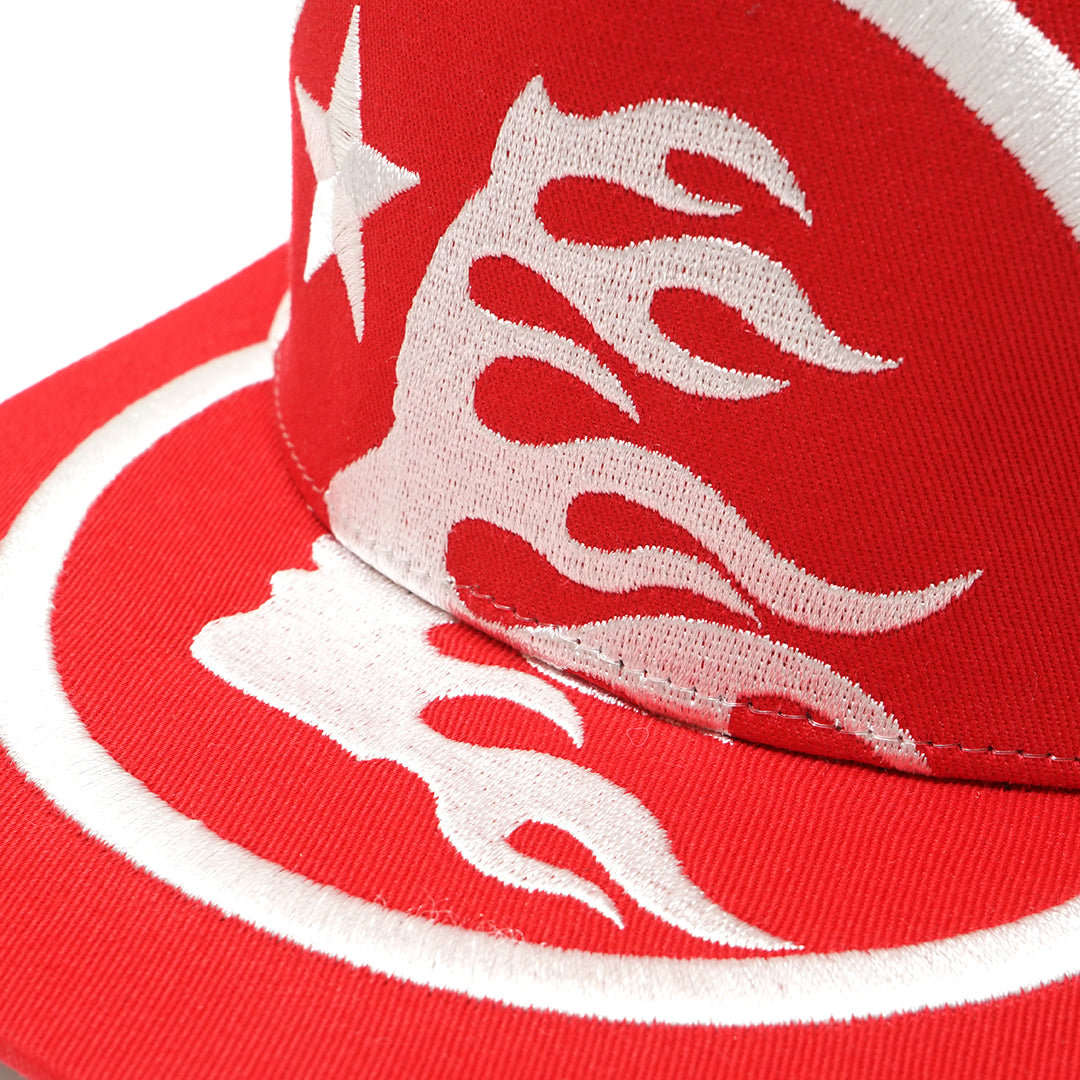 Hellstar Big Circle Logo Trucker Snapback Cap