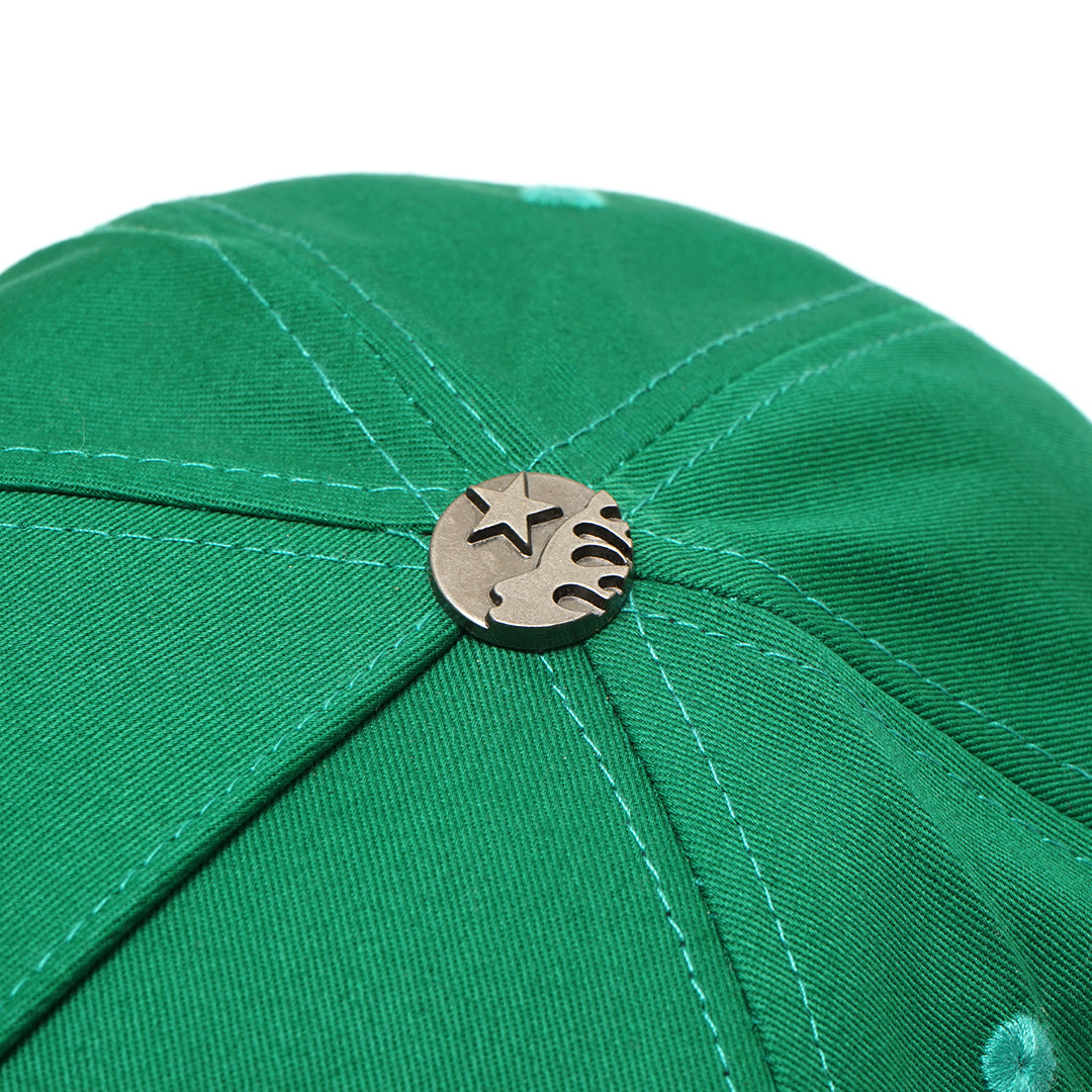 Hellstar Metal Button OG Logo Snapback Cap