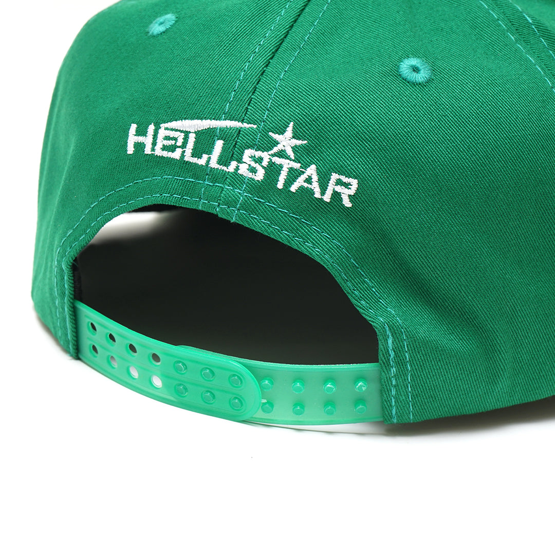 Hellstar Metal Button OG Logo Snapback Cap