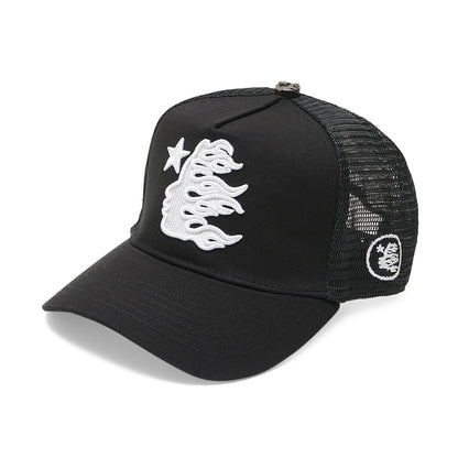 Hellstar OG Logo Mesh Trucker Baseball Cap