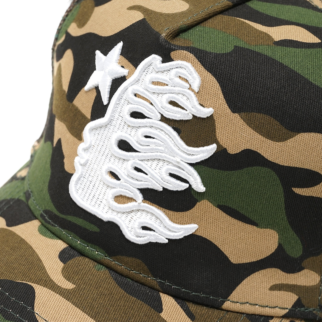 Hellstar OG Logo Mesh Trucker Baseball Cap