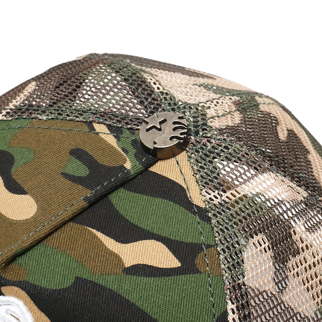 Hellstar OG Logo Mesh Trucker Baseball Cap