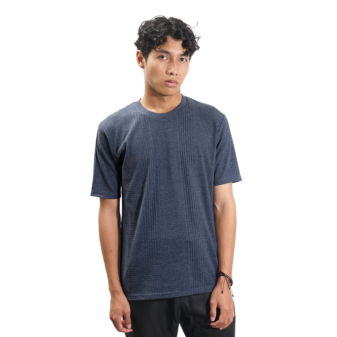 FOLX Round Neck Multi Pattern T-Shirt