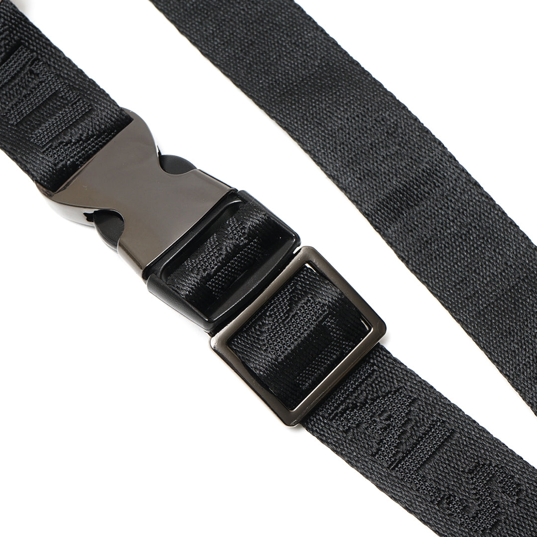 FOG Small Embossed Text Waist Bag