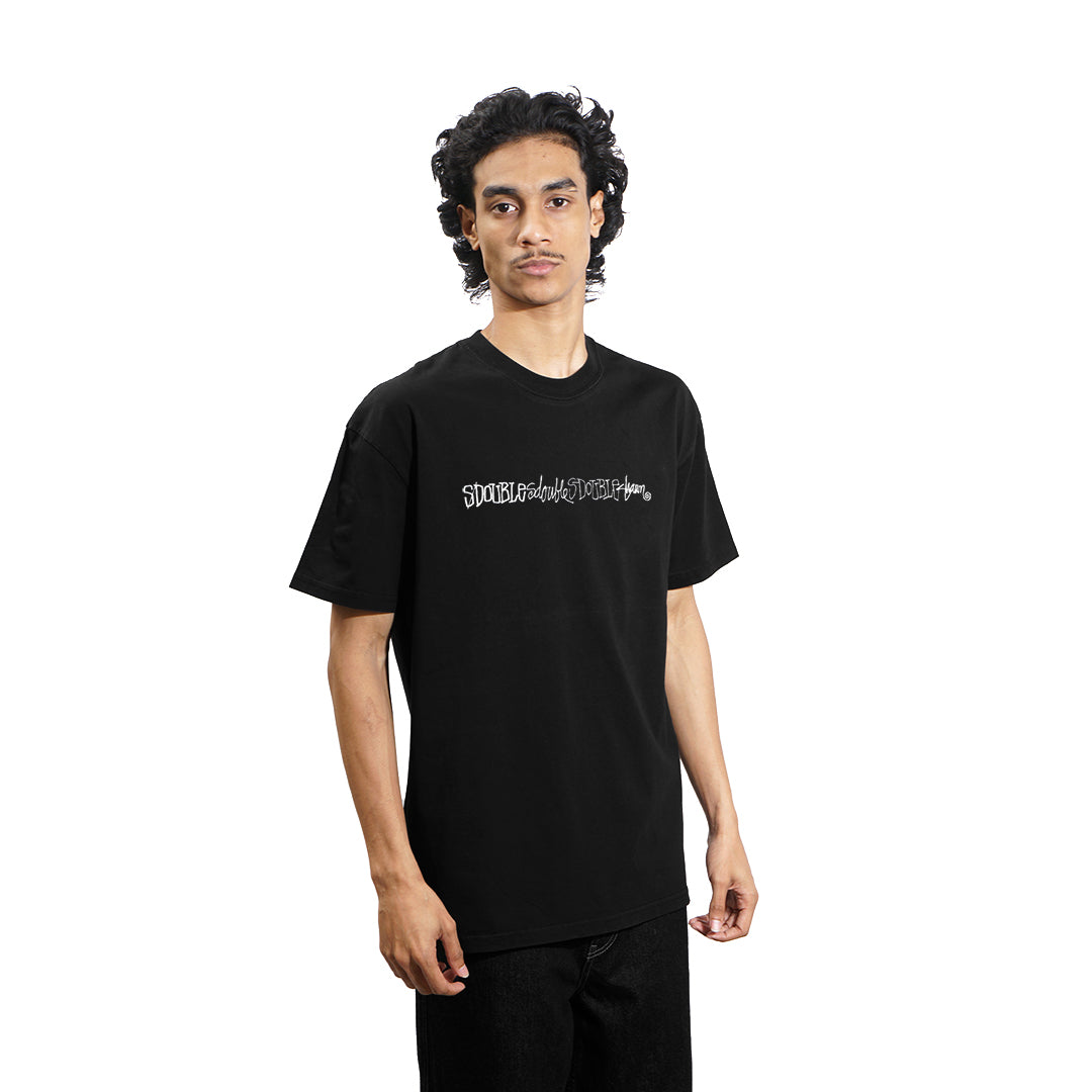 SDOUBLE Script Stack T-Shirt