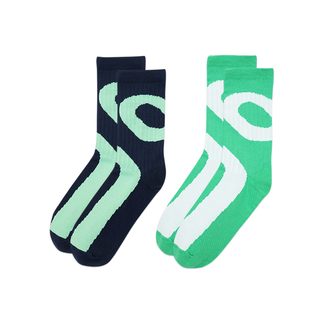 On Cloud Liquid Logo High Socks 2-Pair Pack