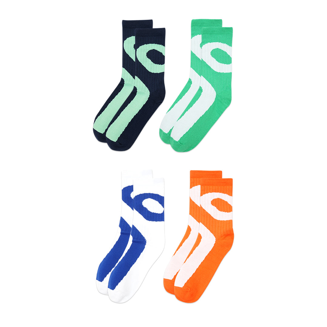 On Cloud Liquid Logo High Socks 2-Pair Pack