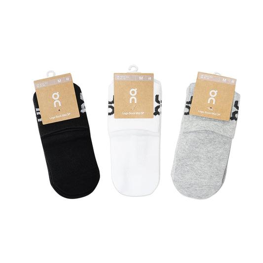 On Cloud Logo Ankle Socks 3-Pair Pack