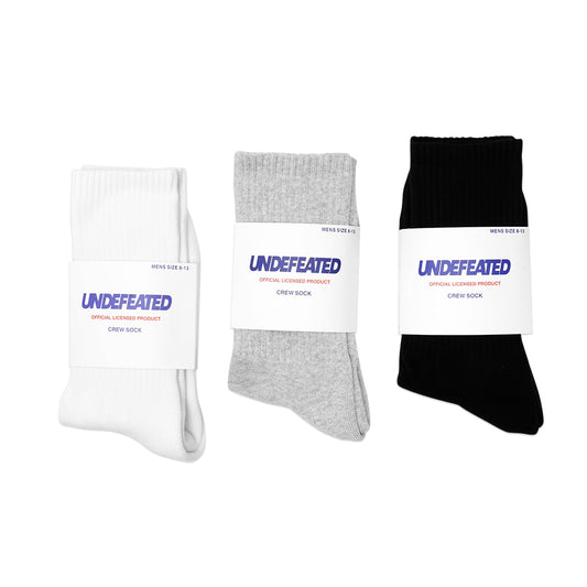 Undefeated Icon Crew Socks