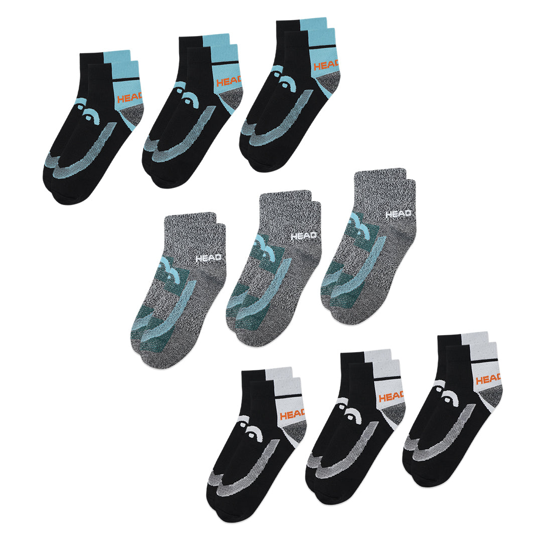 Head Performance Ankle Socks 3-Pair Pack