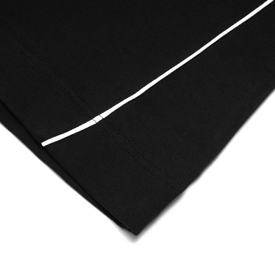 FOLX Contrast Piping Interlock T-Shirt