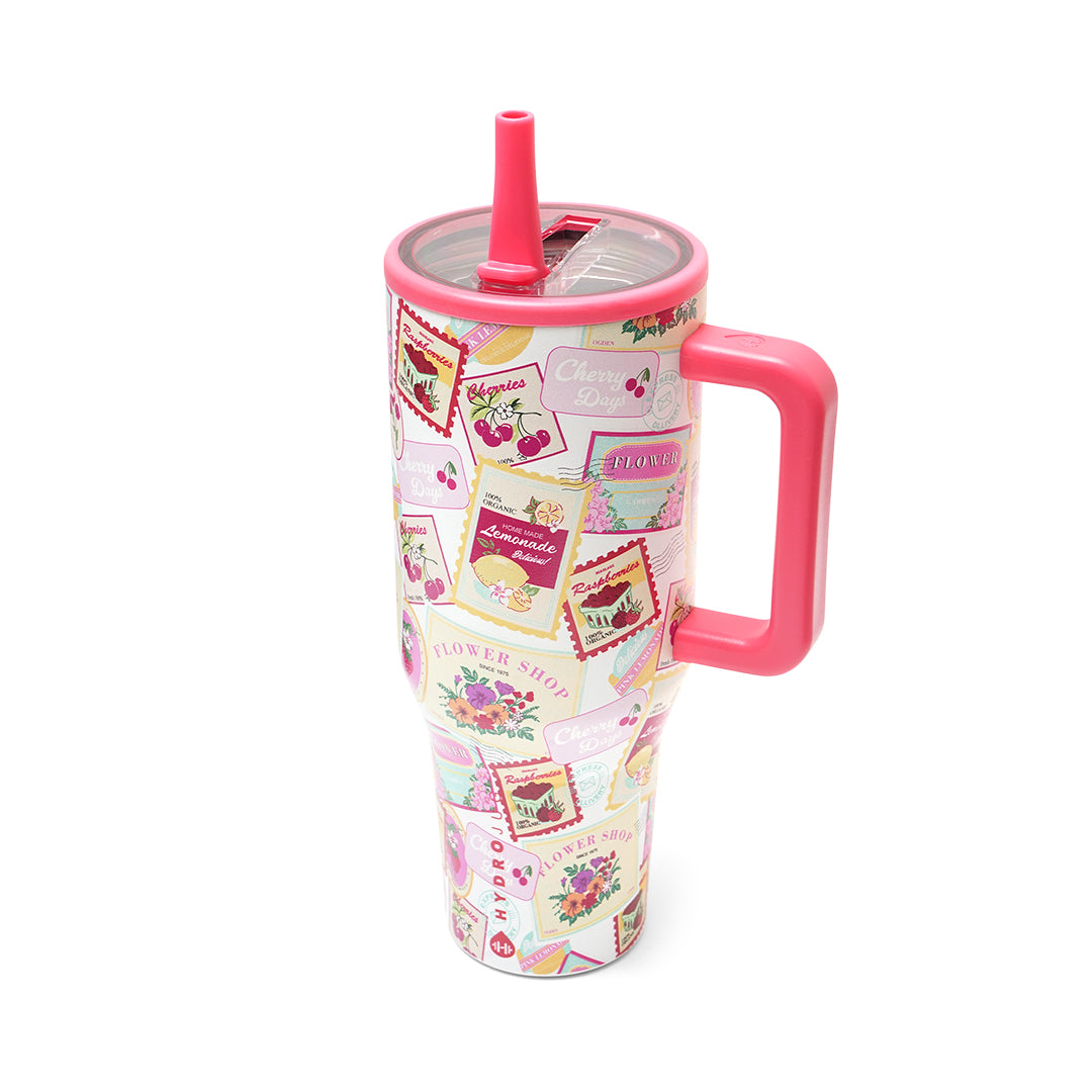 HydroJug 40oz Patterned Traveler Tumbler