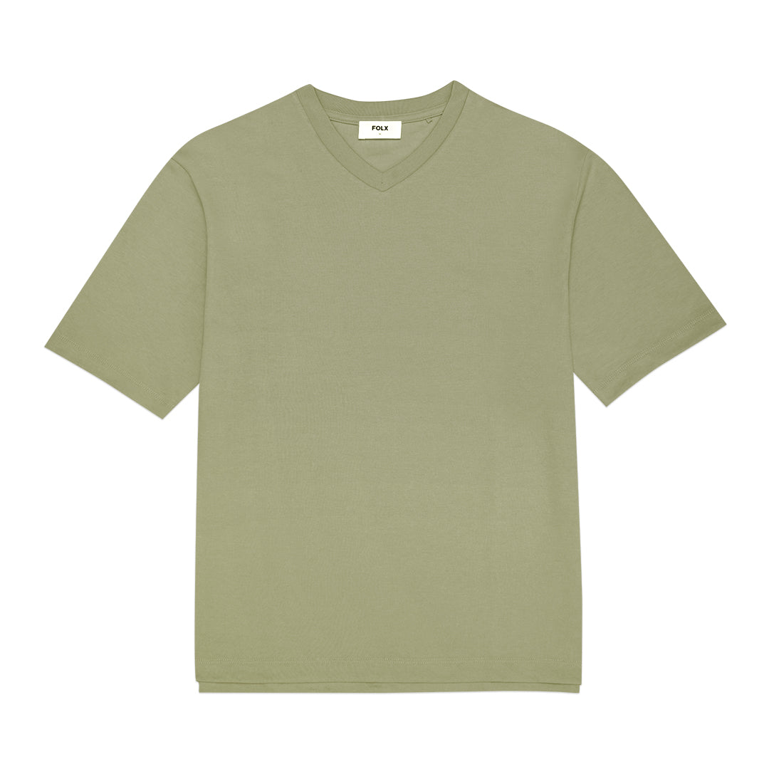 FOLX V-Neck Oversized T-Shirt