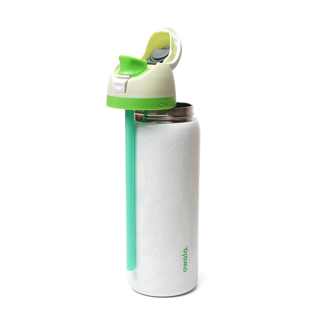 Owala is dropping a Halloween water bottle that glows in the dark - but Owala is dropping a Halloween water bottle that glows in the dark - but