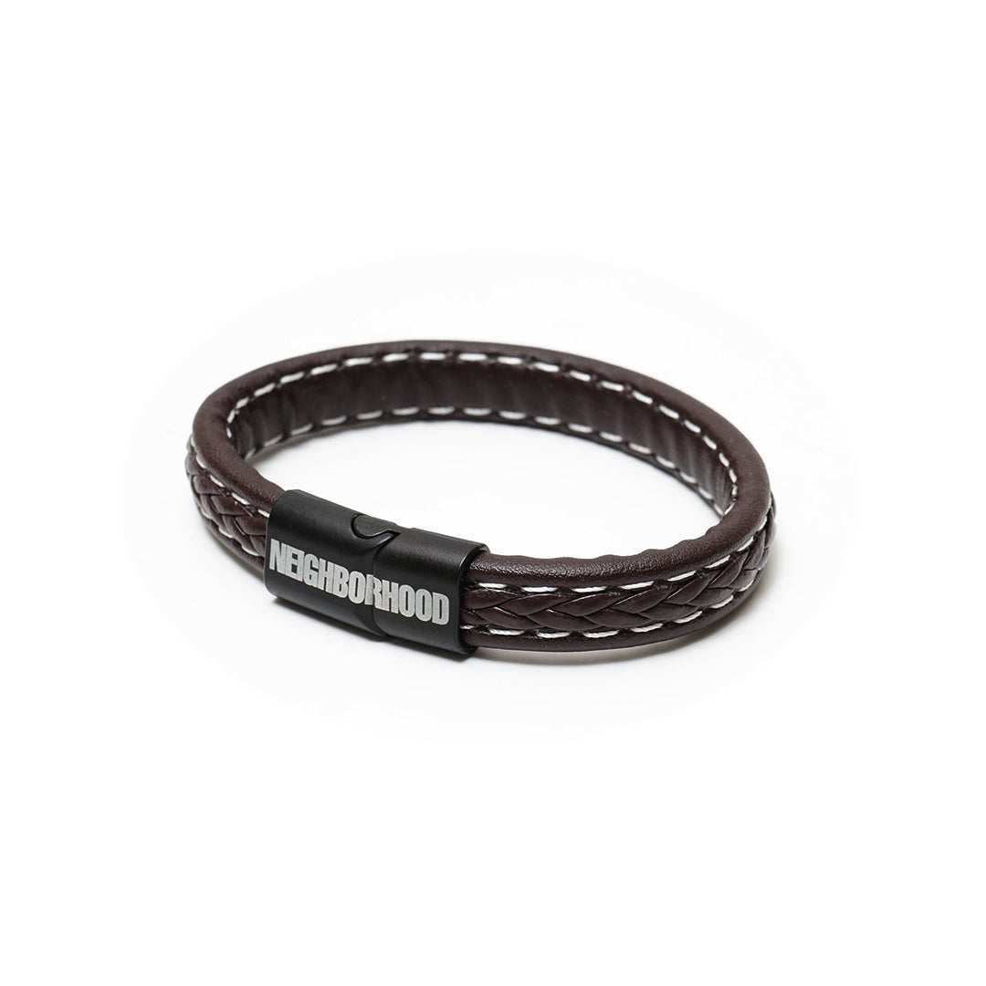 Neighborhood Braided Leather Bracelet
