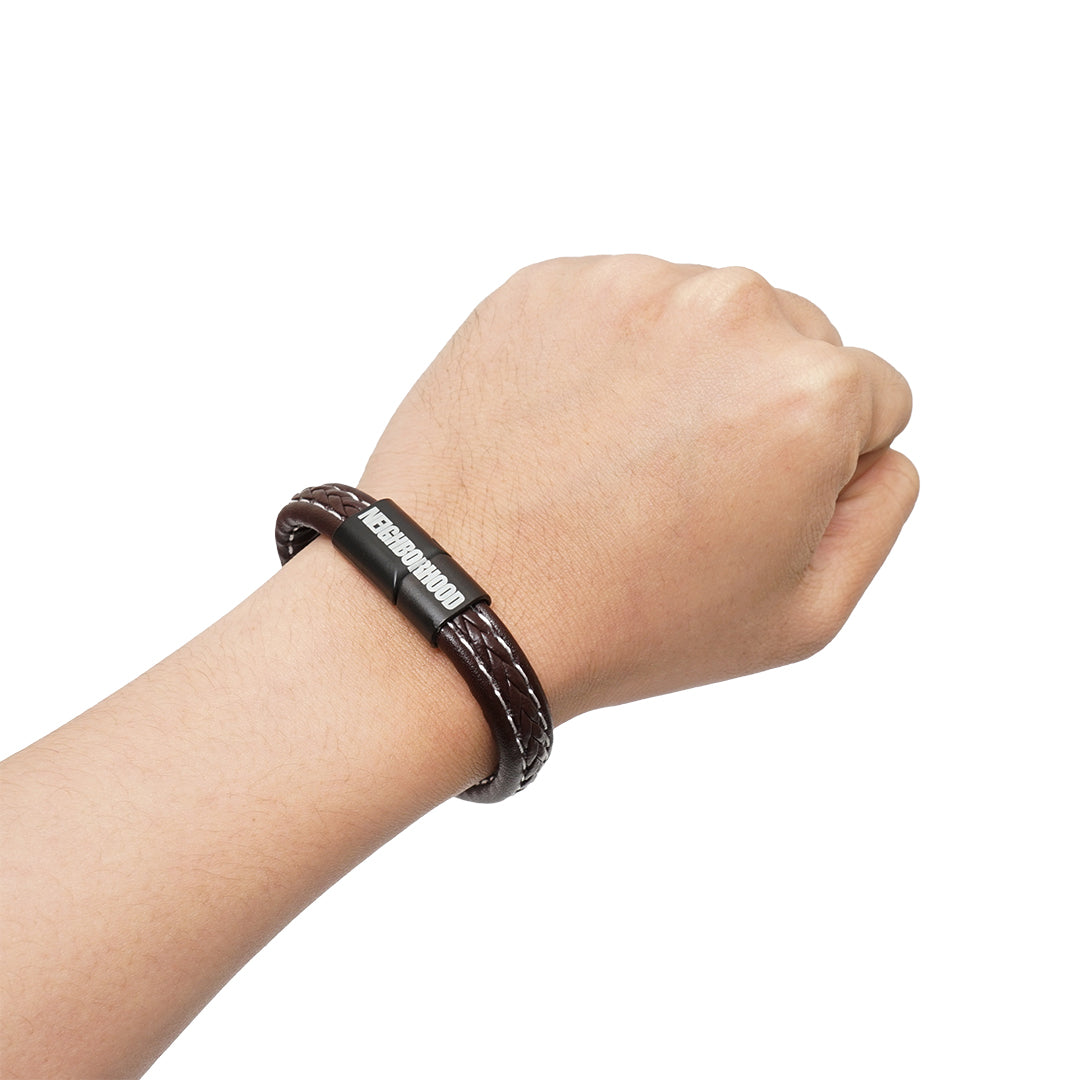 Neighborhood Braided Leather Bracelet
