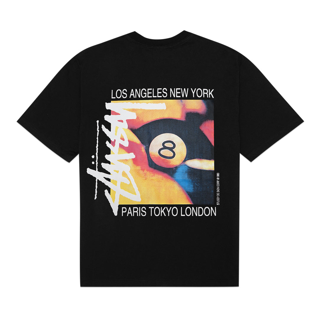 Stussy Billiards Graphic T-Shirt