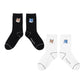 MKS Bicolor Fox Head Mid Socks