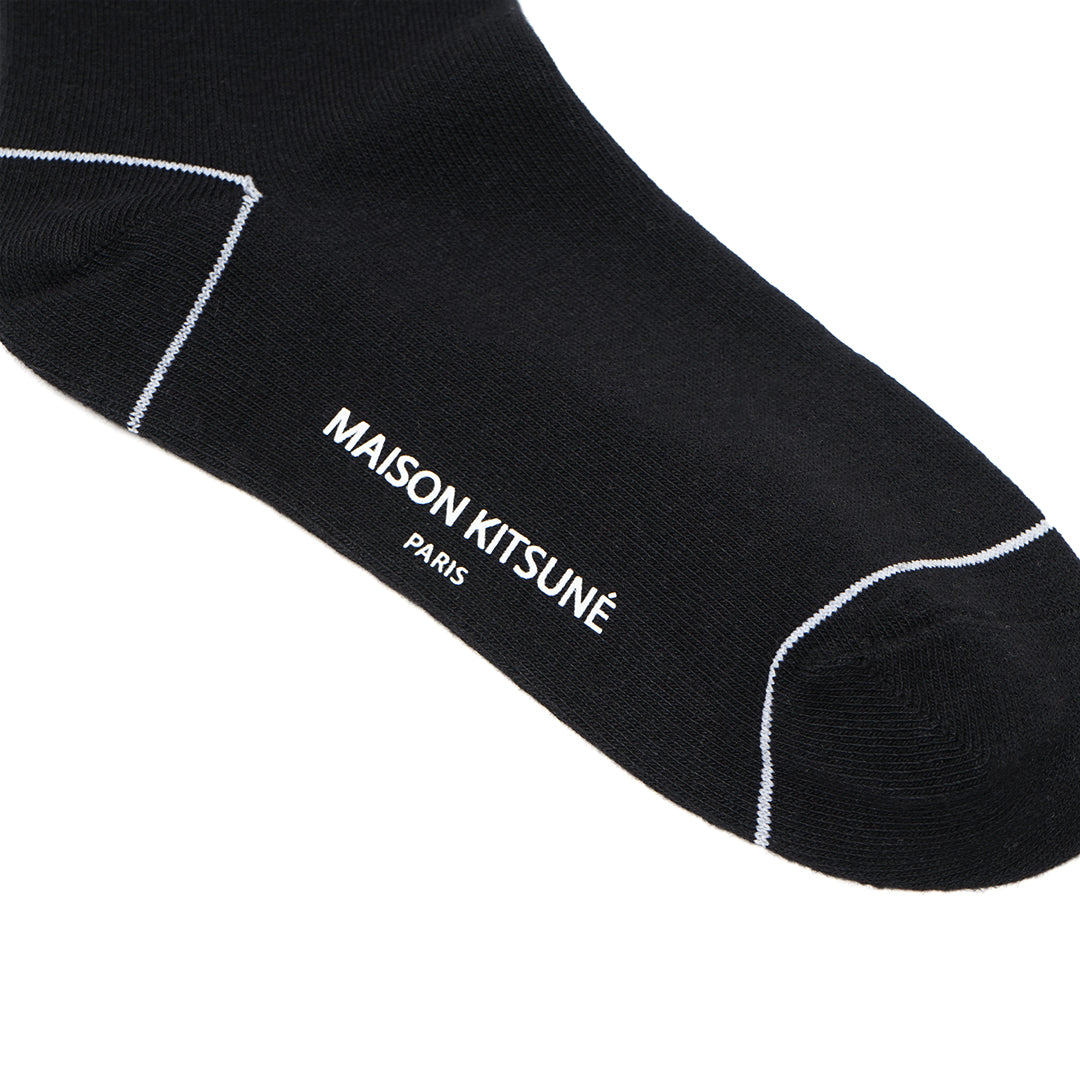 MKS Bicolor Fox Head Mid Socks