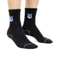 MKS Bicolor Fox Head Mid Socks