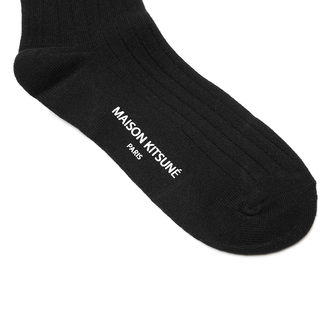 MKS Multicolor Stripes Fox Head Mid Socks