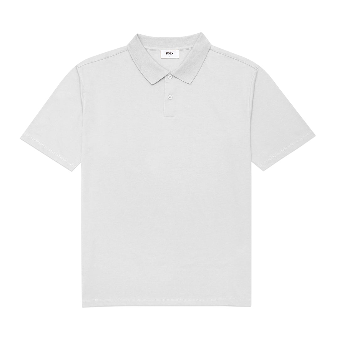 FOLX Lightweight Two-Button Polo Shirt