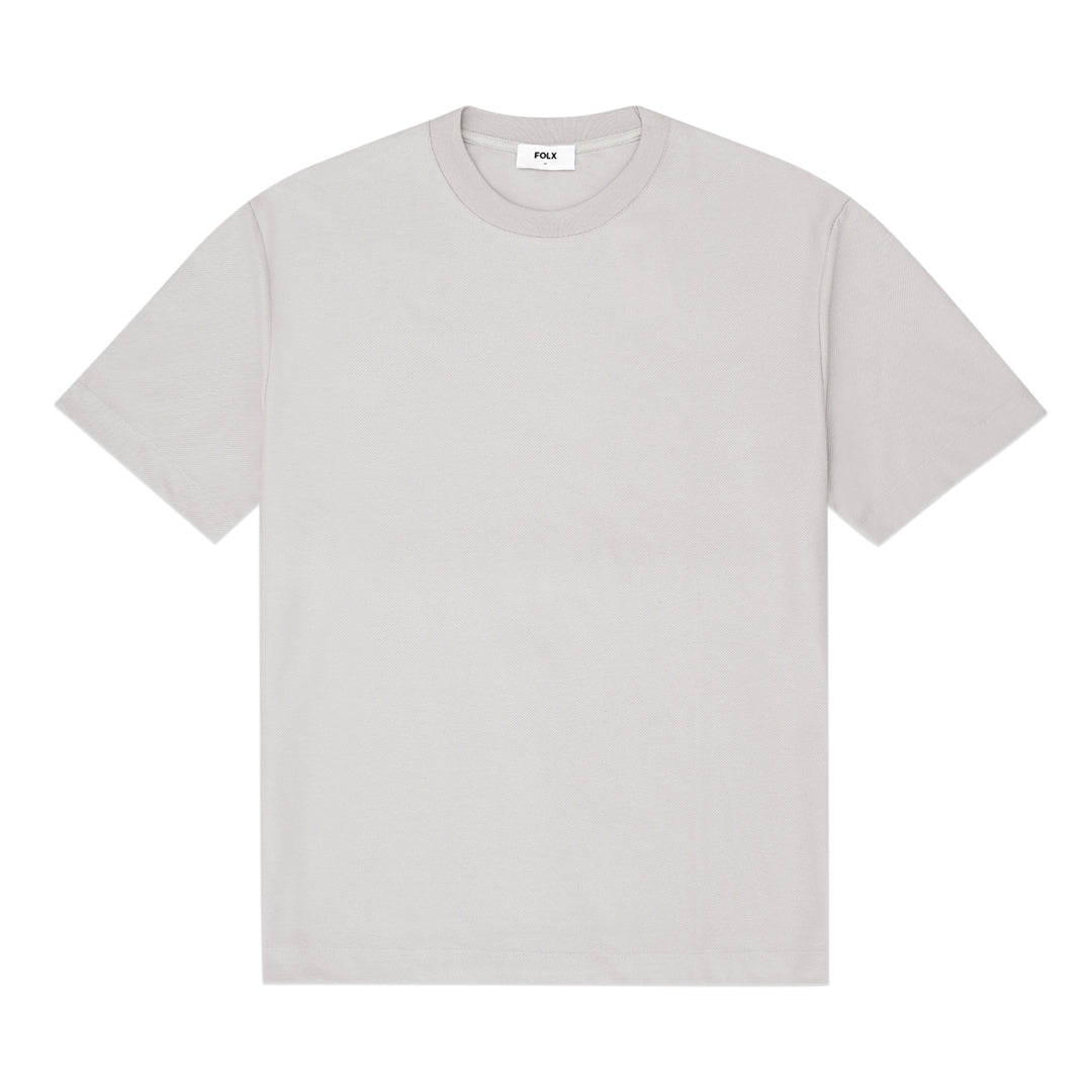 FOLX Diagonal Slash Texture T-Shirt