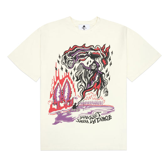 Warren Lotas Sunset Swim In Tahoe T-Shirt