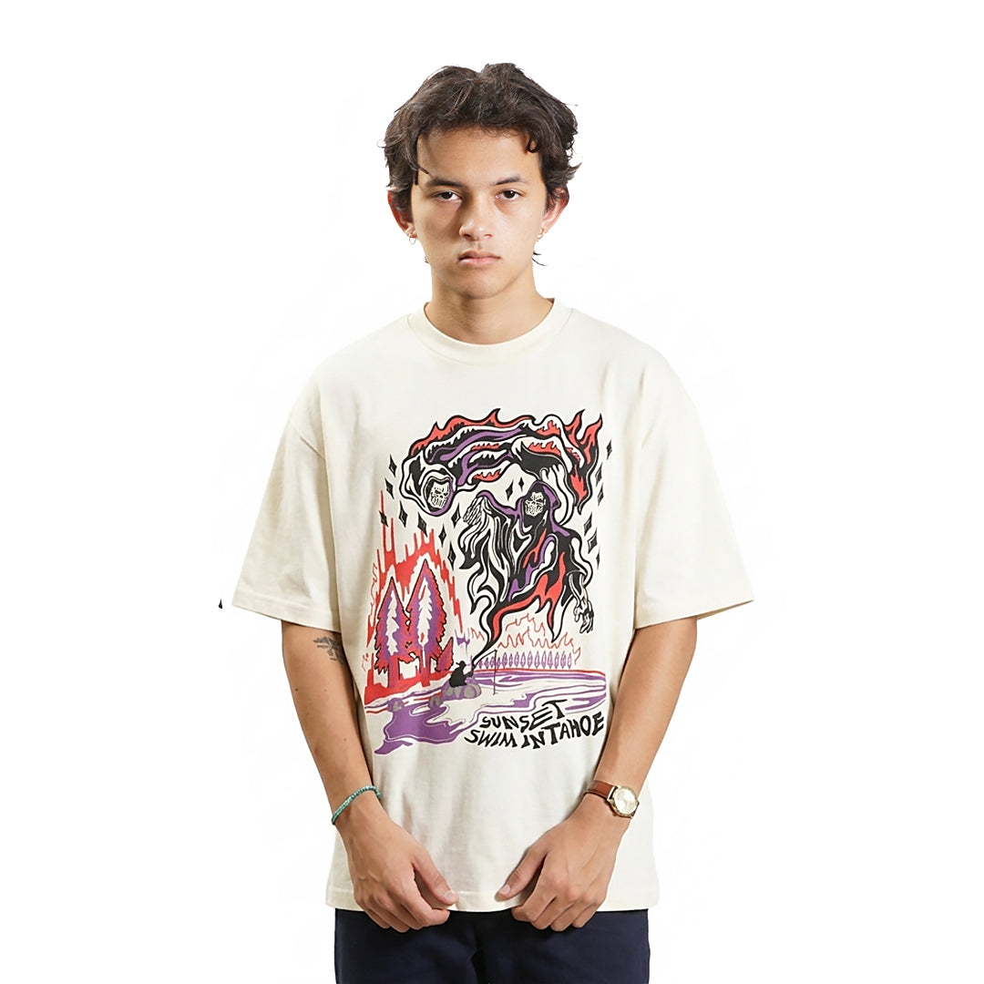 Warren Lotas Sunset Swim In Tahoe T-Shirt