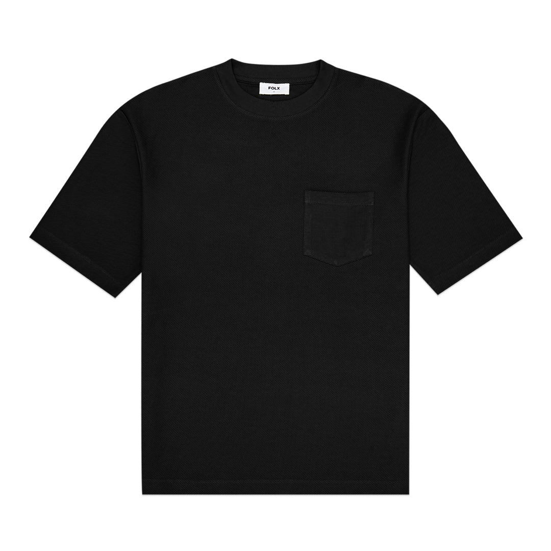 FOLX Diagonal Slash Pocket T-Shirt