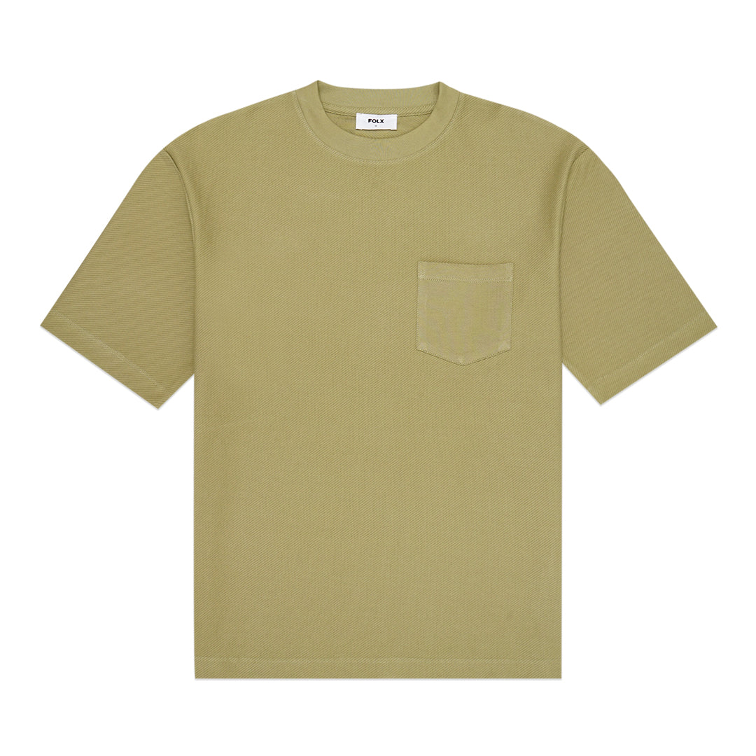 FOLX Diagonal Slash Pocket T-Shirt