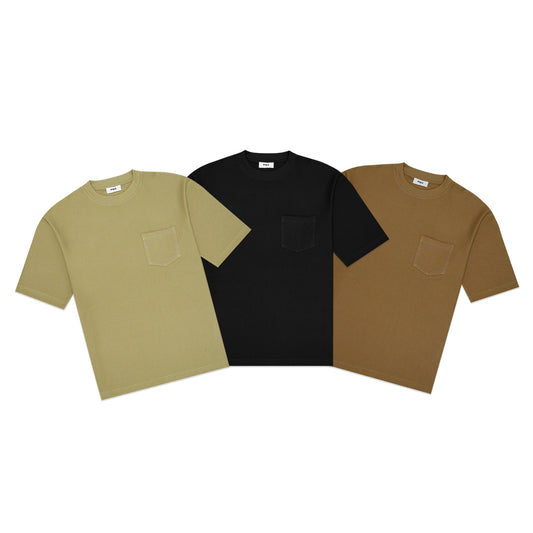 FOLX Diagonal Slash Pocket T-Shirt