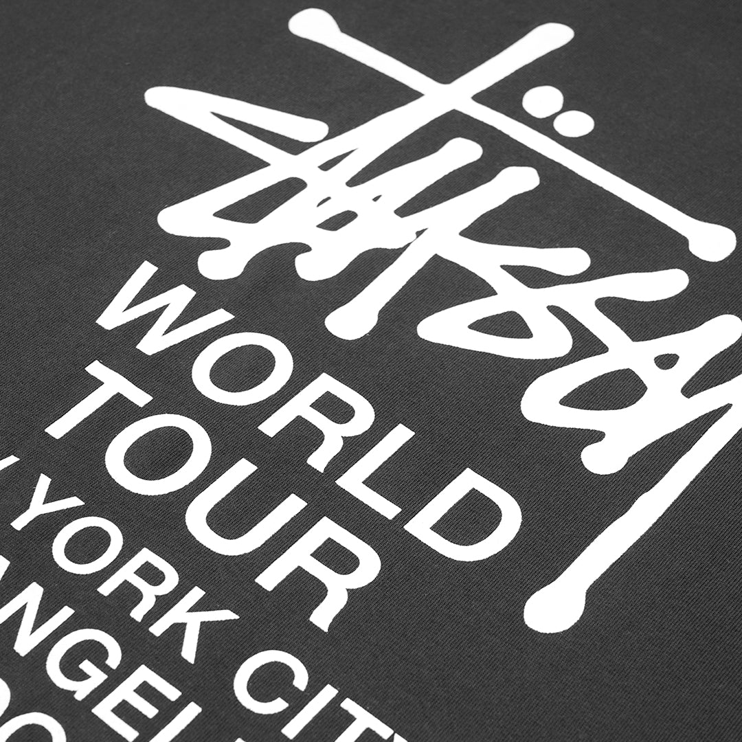 Stussy Solid World Tour Logo T-Shirt