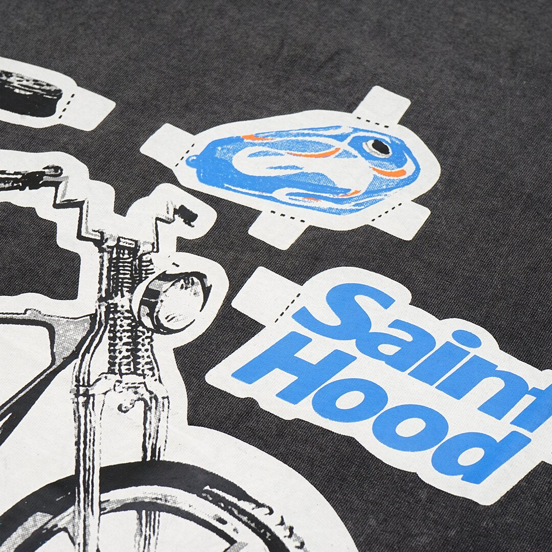 Saint Michael X Neighborhood Saint Hood T-Shirt