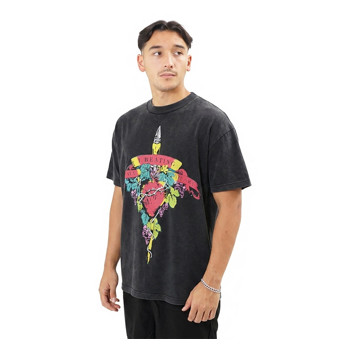 Saint Michael X Last Man Beating T-Shirt