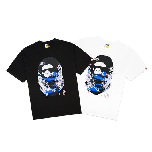 A Bathing Ape Sakura Photo Ape Head T-Shirt