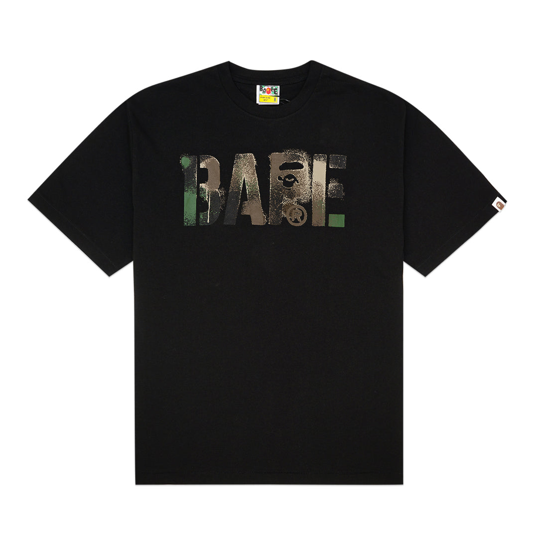 A Bathing Ape Map Camo Stencil T-Shirt