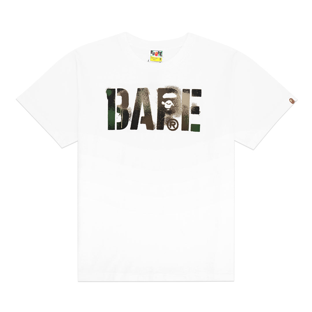 A Bathing Ape Map Camo Stencil T-Shirt