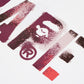 A Bathing Ape Map Camo Stencil T-Shirt