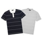 FOLX Signature Horizon Stripe Polo Shirt