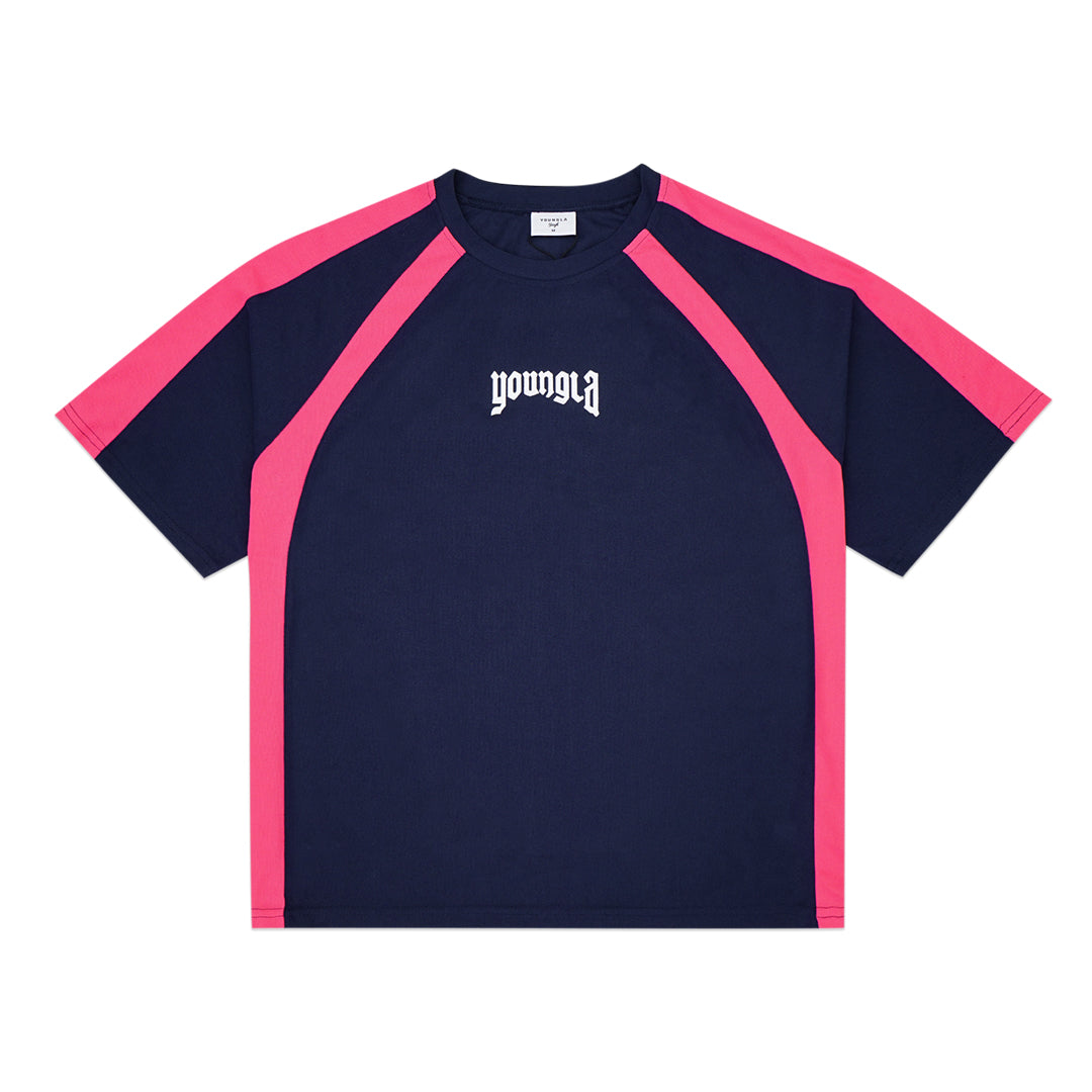 YOUNGLA Colorblock Stellar T-Shirt