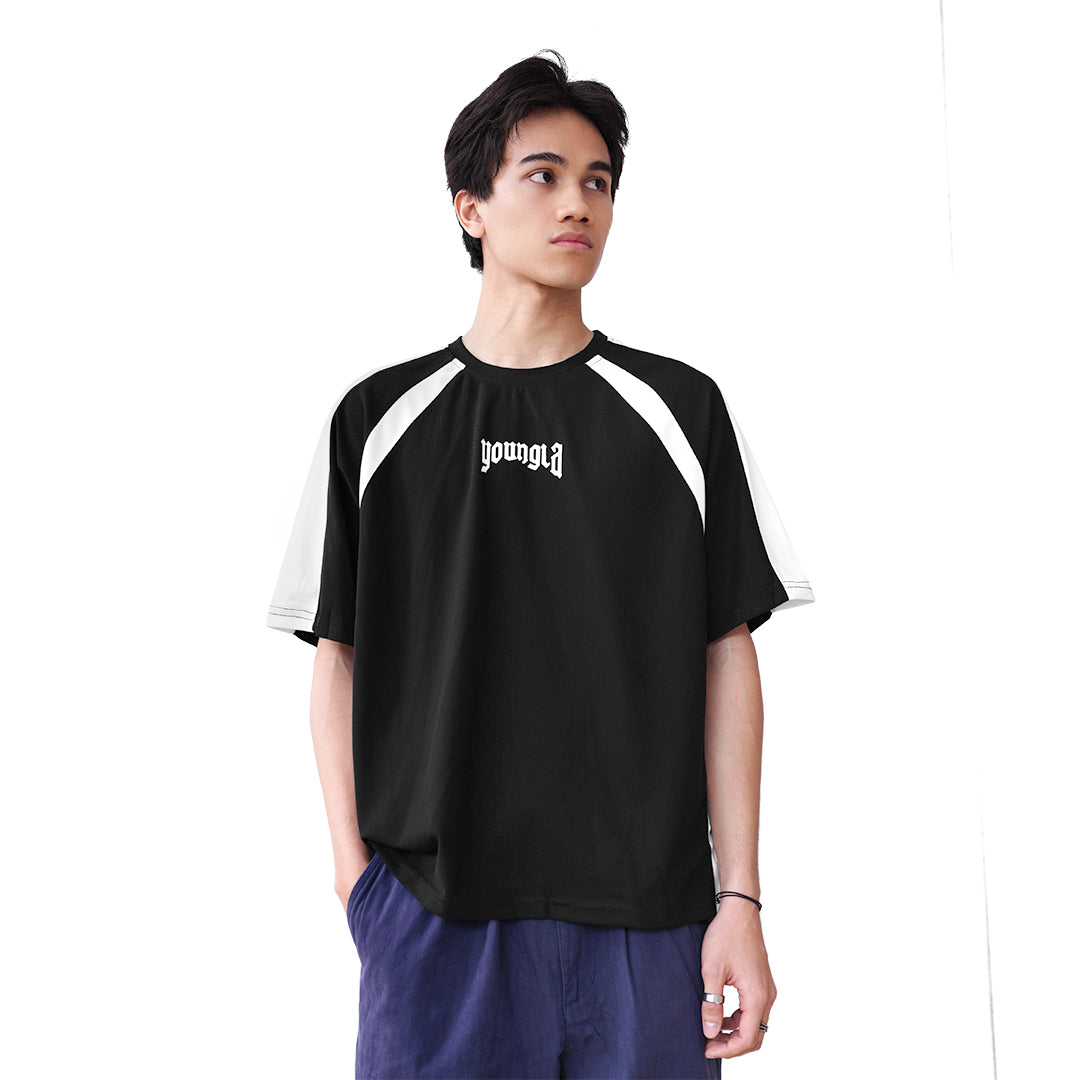 YOUNGLA Colorblock Stellar T-Shirt