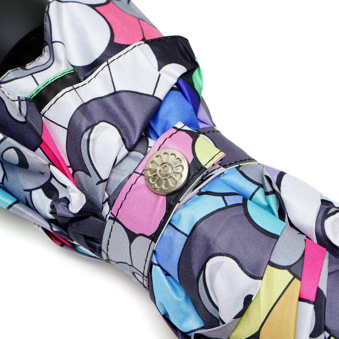 Takashi Murakami Sunflower Character Folding Umbrella
