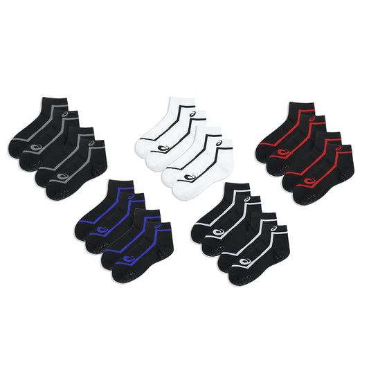 ASC Grip Running Ankle Socks 2-Pair Pack