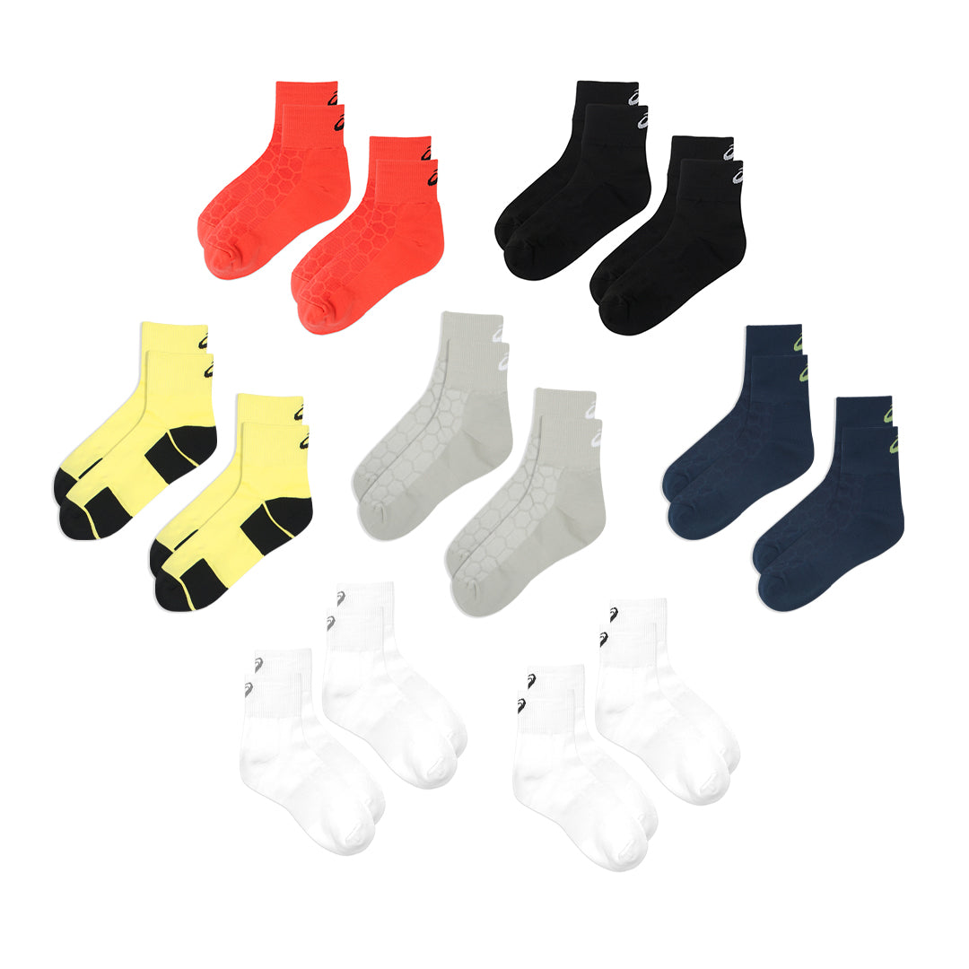 ASC Easy Quarter Socks 2-Pair Pack