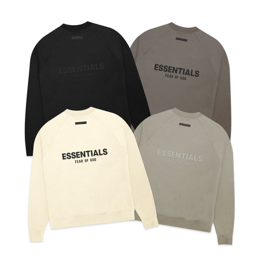 FOG Essentials Back Rubber Text Sweatshirt