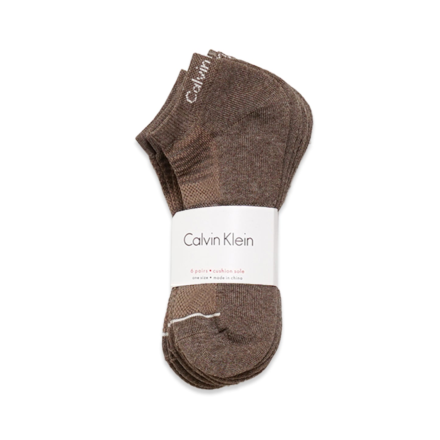 CK Cushion No Show Socks 6-Pair Pack