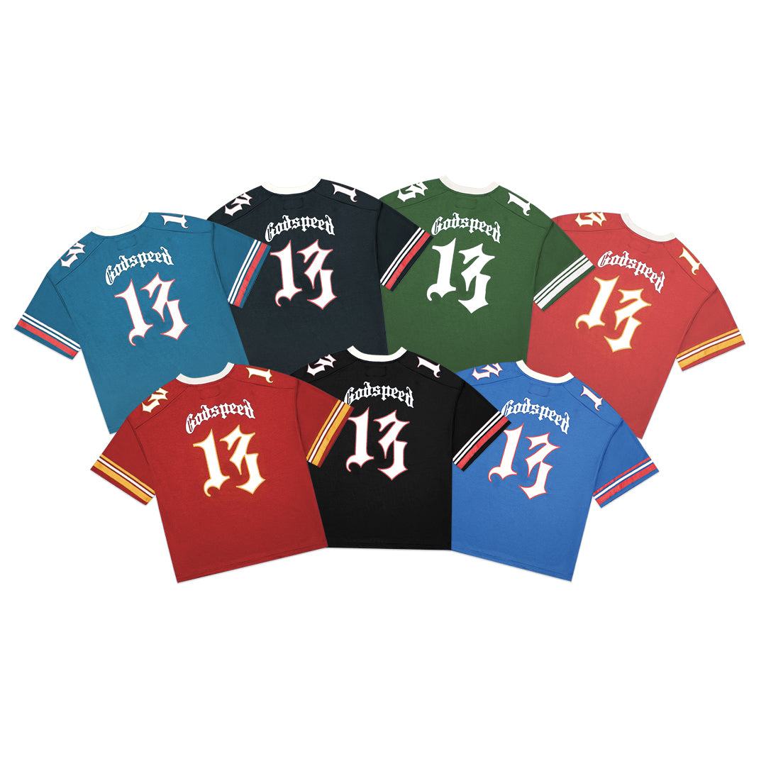 Godspeed Skull Jersey T-Shirt