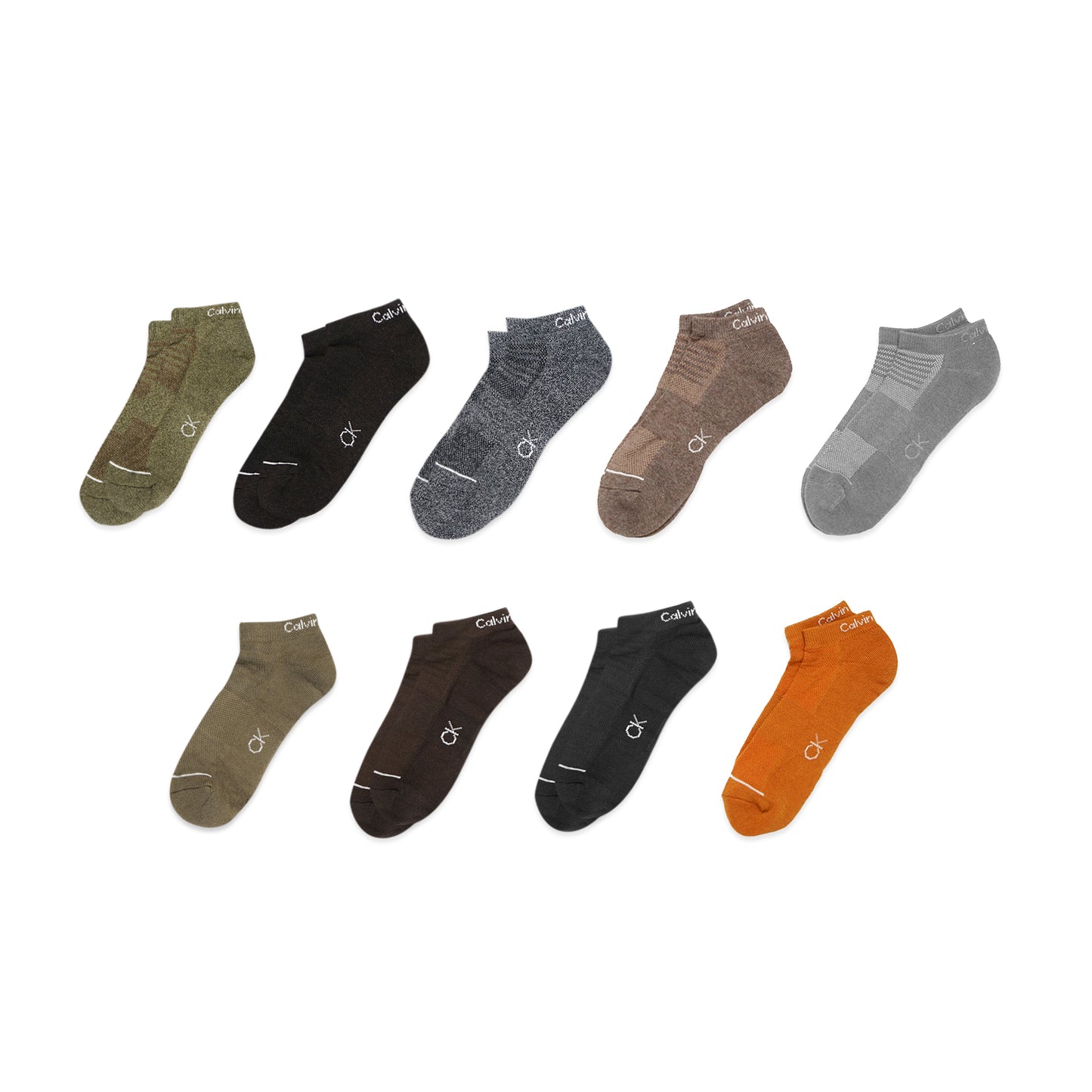CK Cushion No Show Socks 6-Pair Pack